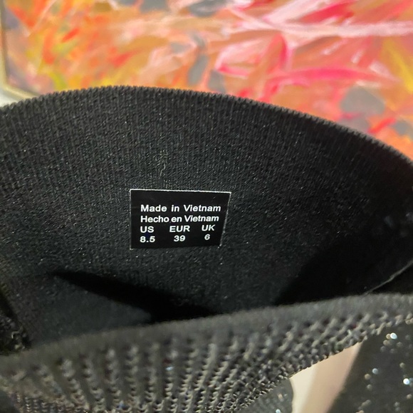 ALDO Glitter Booties - Worn 1x - Picture 2 of 5